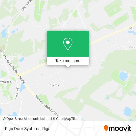 Riga Door Systems map