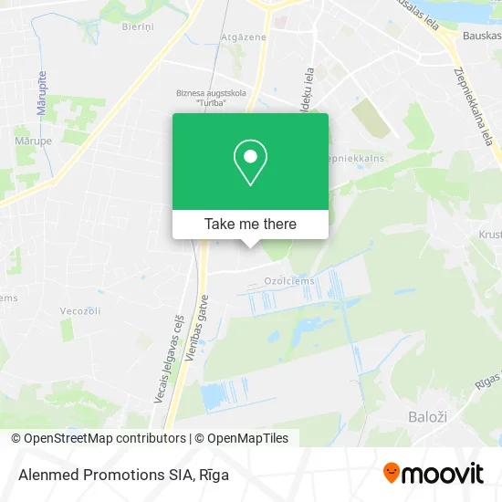 Карта Alenmed Promotions SIA