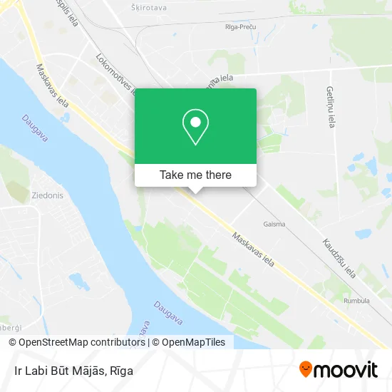 Карта Ir Labi Būt Mājās
