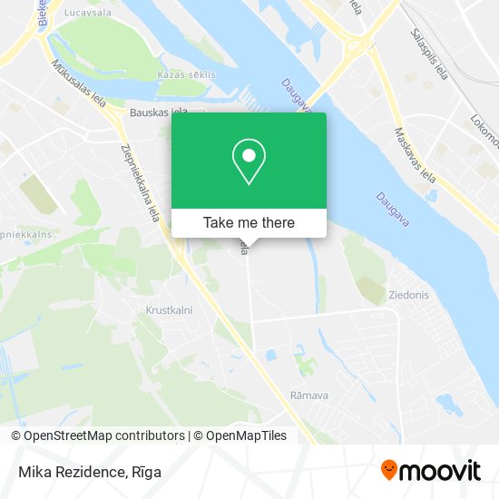 Mika Rezidence map