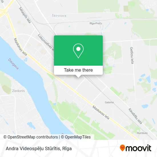 Andra Videospēļu Stūrītis map