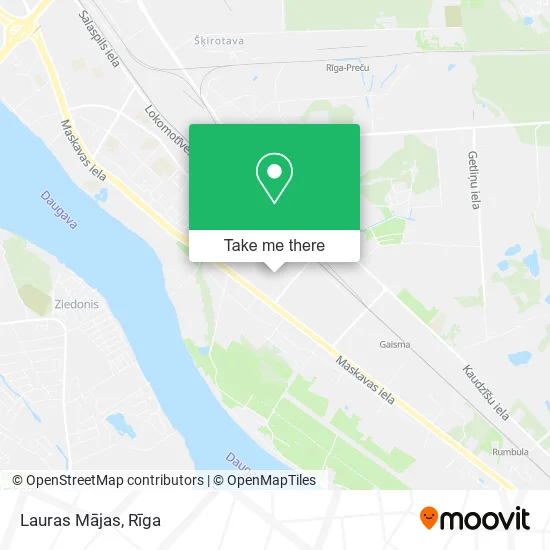 Карта Lauras Mājas