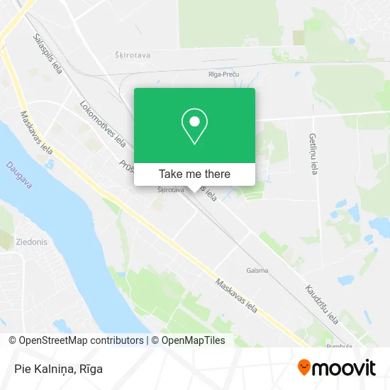 Карта Pie Kalniņa