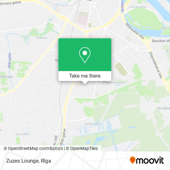 Zuzes Lounge map