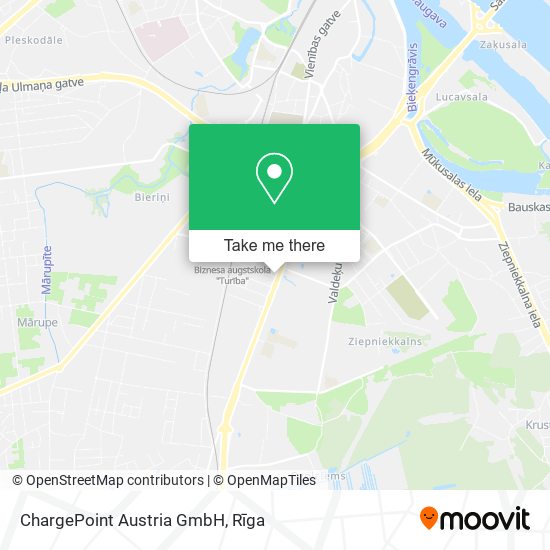 Карта ChargePoint Austria GmbH