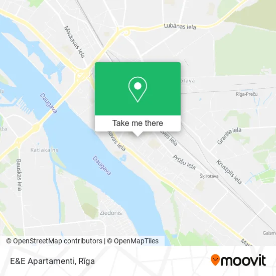 Карта E&E Apartamenti