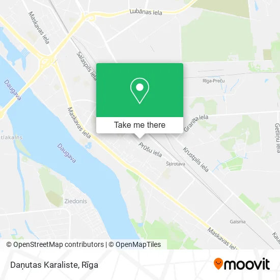 Карта Daņutas Karaliste
