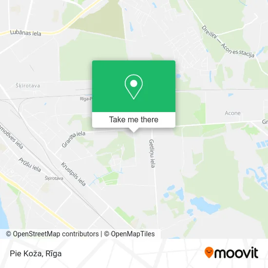 Карта Pie Koža