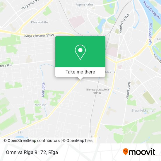 Omniva Riga 9172 map