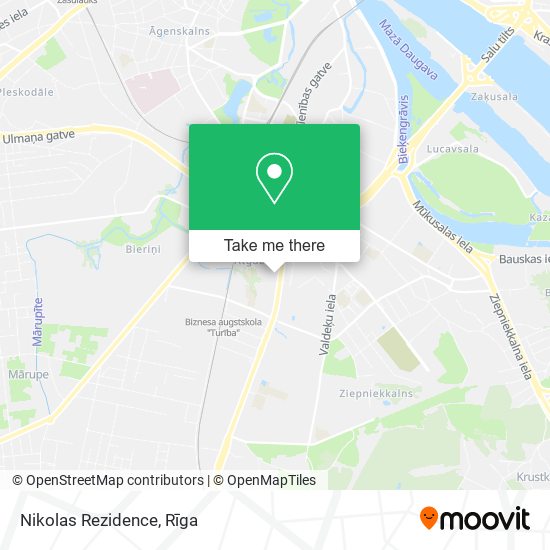 Nikolas Rezidence map