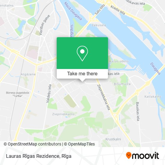 Lauras Rīgas Rezidence map