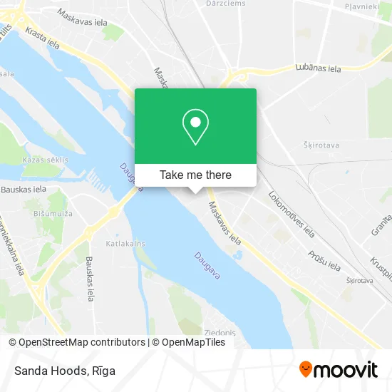 Карта Sanda Hoods