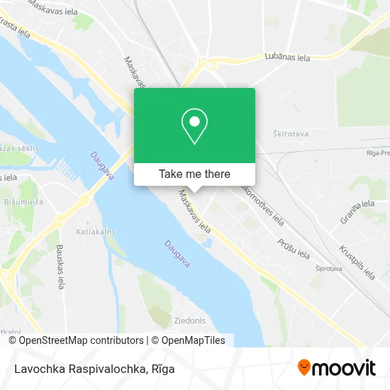 Lavochka Raspivalochka map