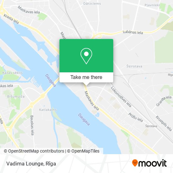 Карта Vadima Lounge