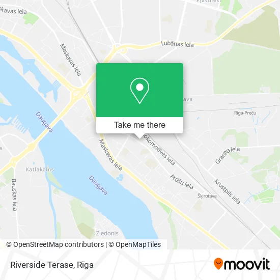 Карта Riverside Terase