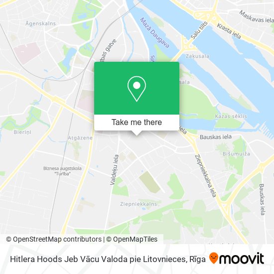 Hitlera Hoods Jeb Vācu Valoda pie Litovnieces map