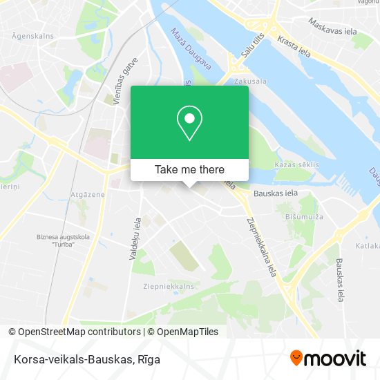 Korsa-veikals-Bauskas map