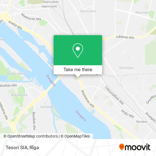 Карта Tesori SIA