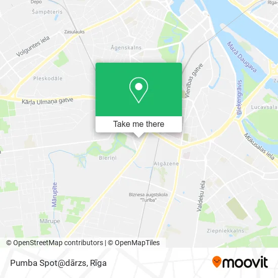Карта Pumba Spot@dārzs