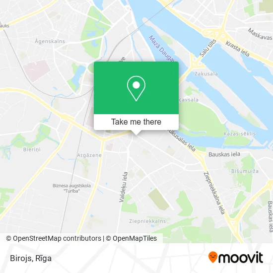 Карта Birojs