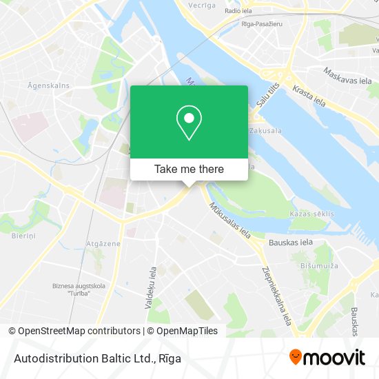 Autodistribution Baltic Ltd. map