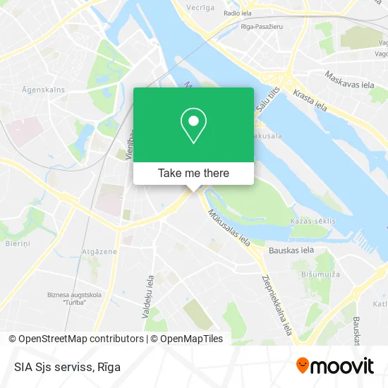 Карта SIA Sjs serviss