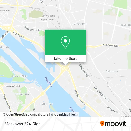 Карта Maskavas 224