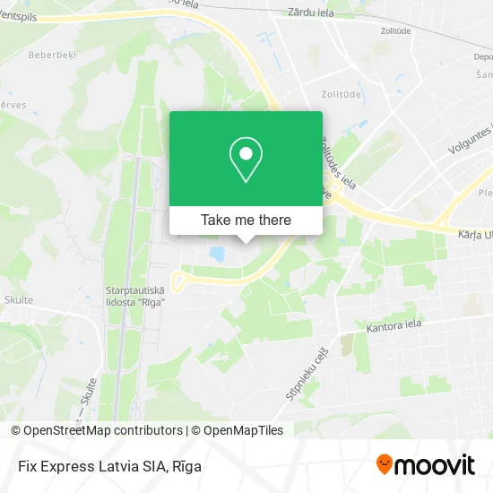 Карта Fix Express Latvia SIA
