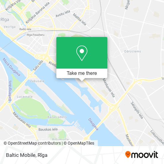 Baltic Mobile map