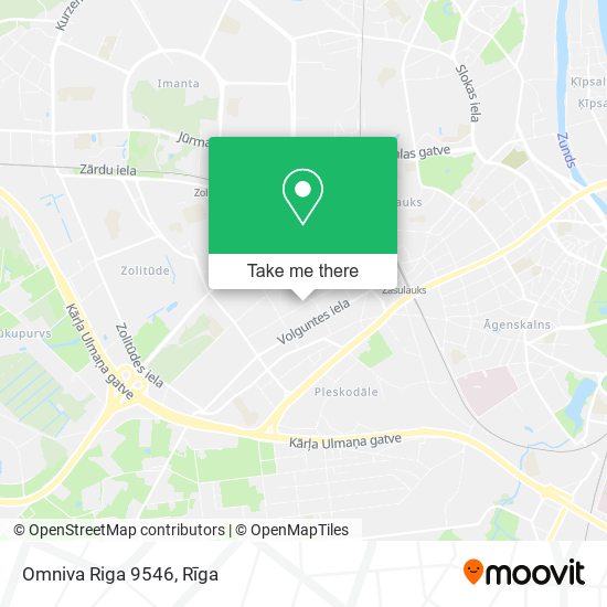 Omniva Riga 9546 map