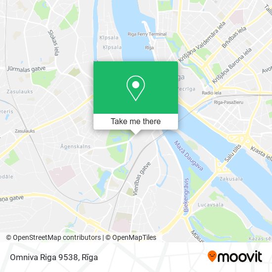 Omniva Riga 9538 map