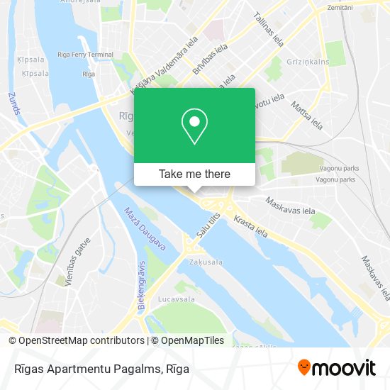 Карта Rīgas Apartmentu Pagalms