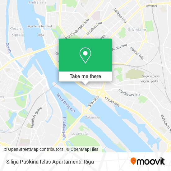 Siliņa Puškina Ielas Apartamenti map