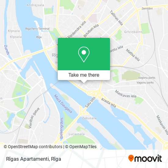Rīgas Apartamenti map