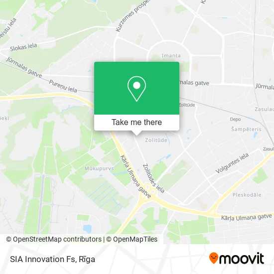 Карта SIA Innovation Fs