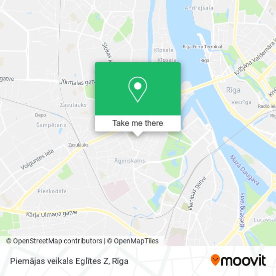 Piemājas veikals Eglītes Z map