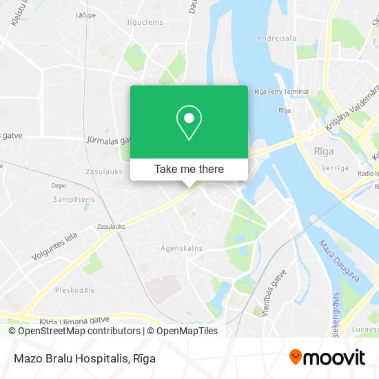 Mazo Bralu Hospitalis map