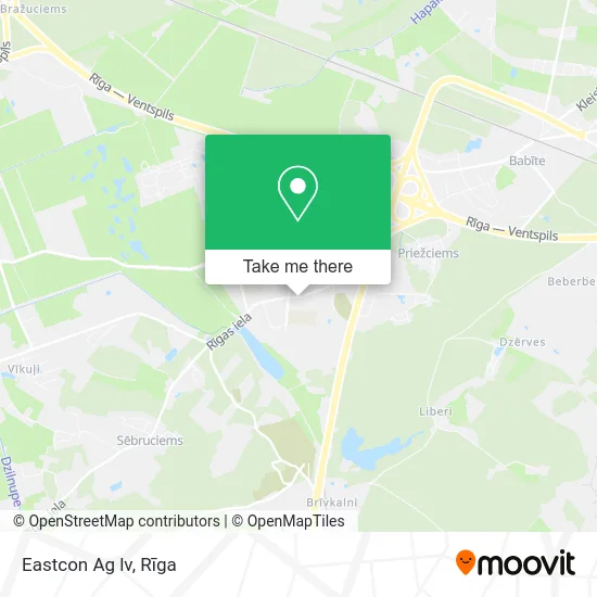 Карта Eastcon Ag lv