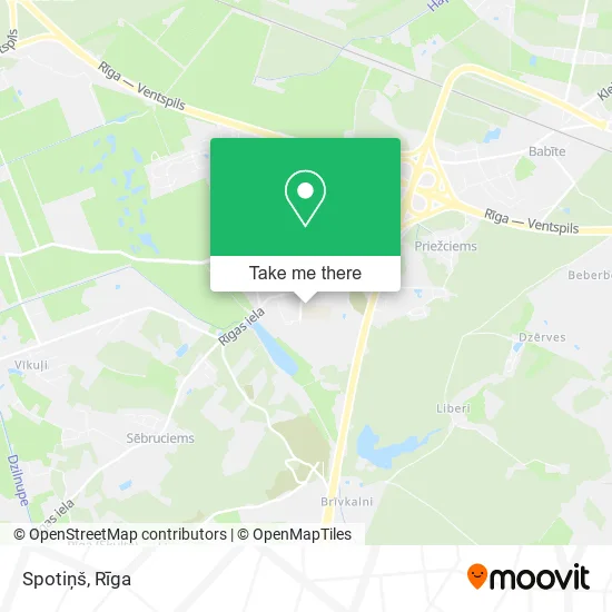 Карта Spotiņš