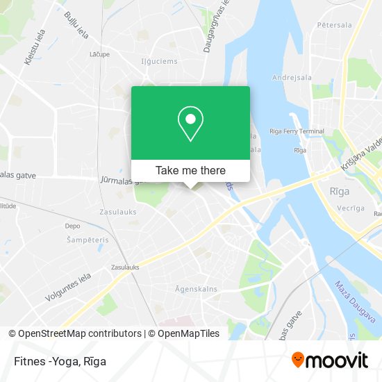 Fitnes -Yoga map