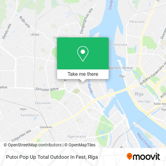 Putoi Pop Up Total Outdoor In Fest map