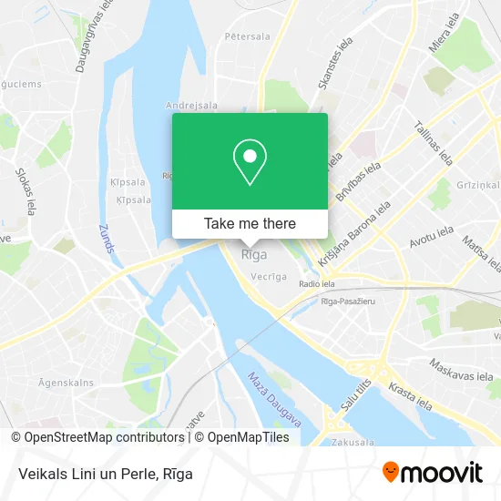 Карта Veikals Lini un Perle