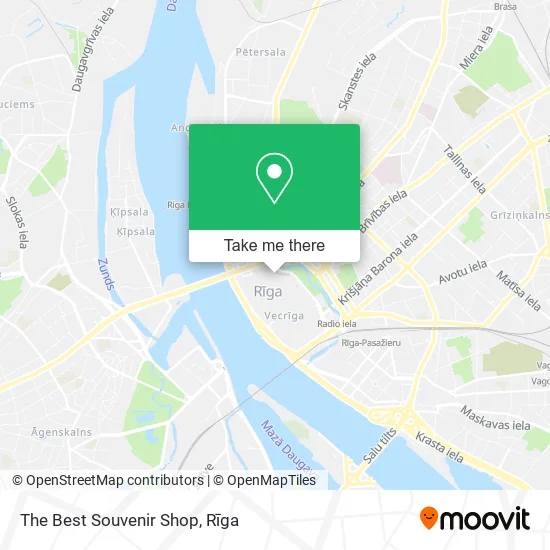 The Best Souvenir Shop map