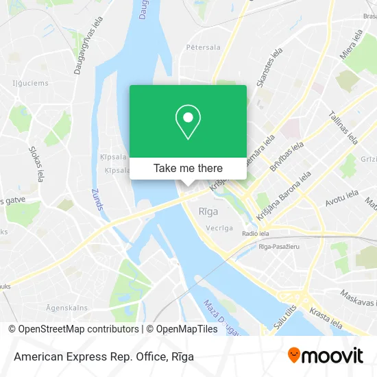 Карта American Express Rep. Office