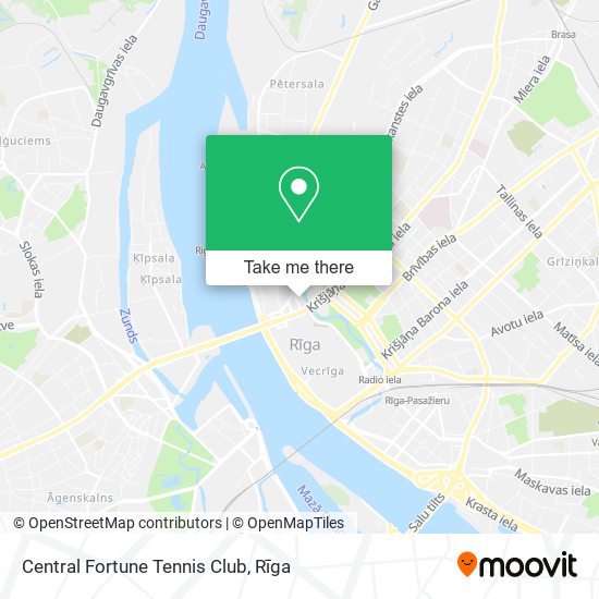 Central Fortune Tennis Club map