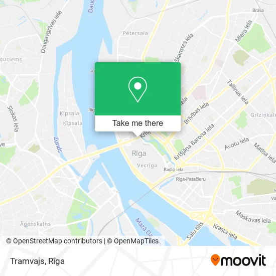 Tramvajs map