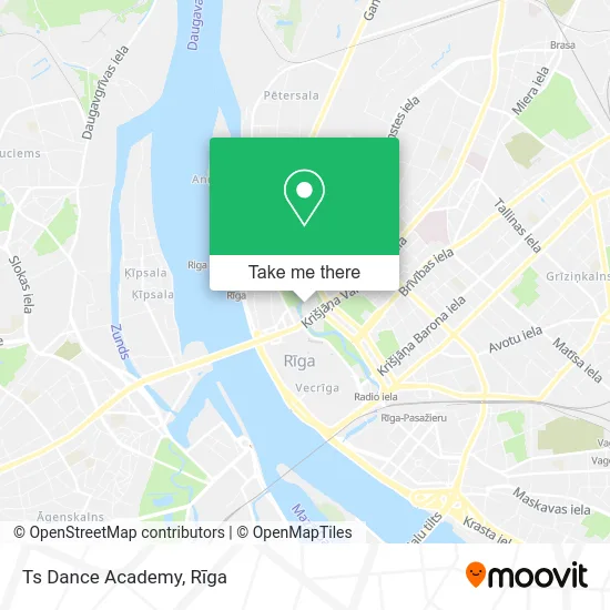 Карта Ts Dance Academy
