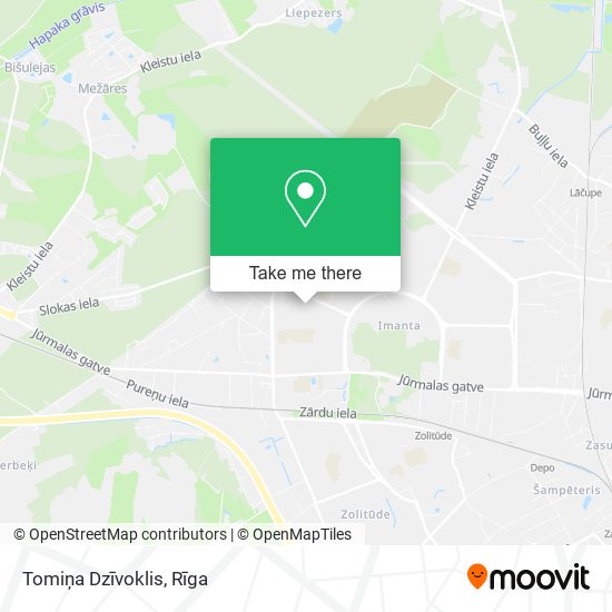 Tomiņa Dzīvoklis map