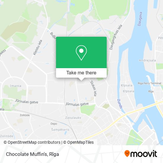 Chocolate Muffin's map