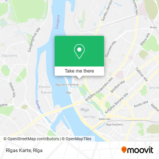 Rīgas Karte map